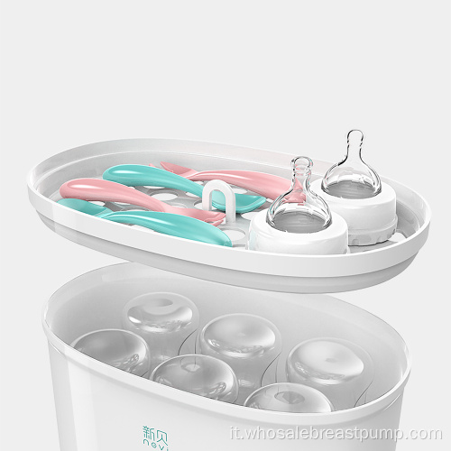 Sterilizzatore a vapore multifunzionale per biberon per prodotti per bambini